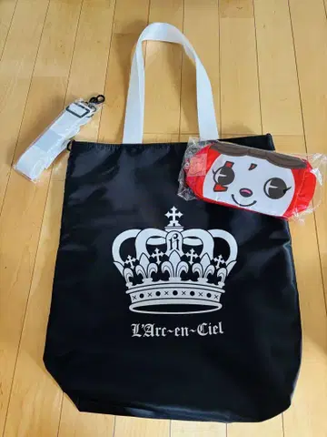 라크 hyde 탄생 기념 프리미엄 굿즈 토트백 블랙 파우치 세트