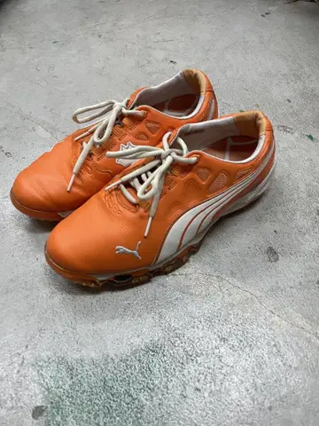 푸마 PUMA 스니커즈 골프화 오렌지 리키 파울러