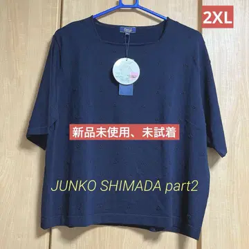 [새상품. 미착용] JUNKO SHIMADA part2 썸머 니트, 상의