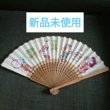 스누피 찻집 가와고에 한정판 부채