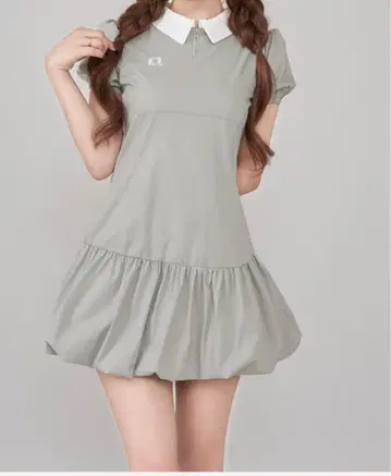 다리치 벌룬 폴로 미니 원피스