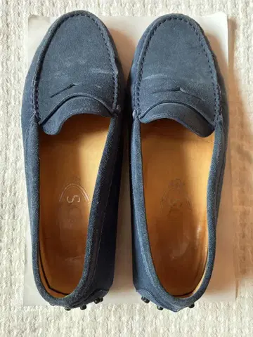 TOD'S 곤미니 파랑 36
