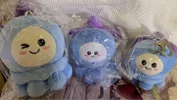 장철한 해파리 봉제 인형 마스코트 해파리 3개 세트