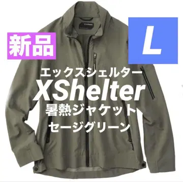 새상품 L 워크맨 엑스 쉘터 더위 자켓 세이지 그린