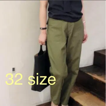 plage 스테디셀러 베이커 팬츠 레어 32 사이즈