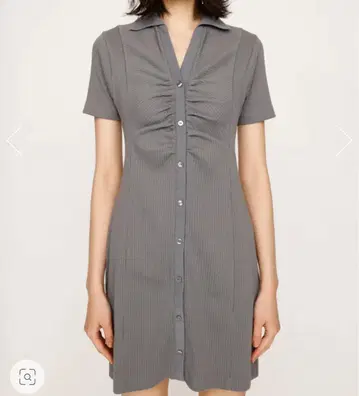 SLY FRONT GATHER CUT 원피스
