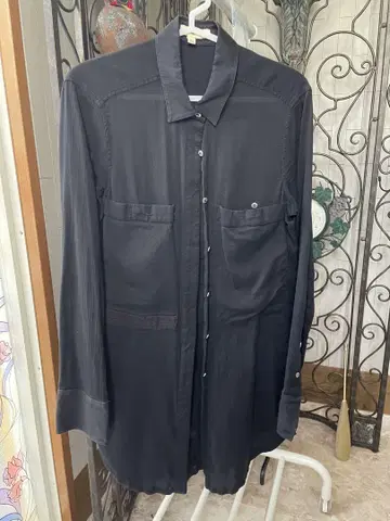 헬무트랭 블랙 긴팔 셔츠