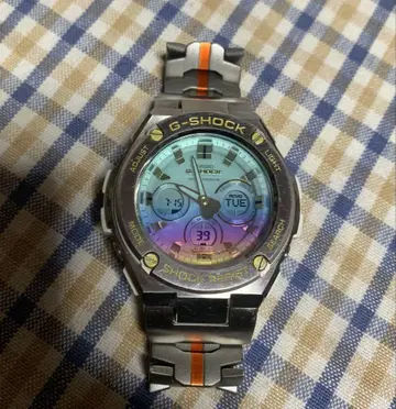 G-SHOCK GST-W300 화이트 커스텀 제품 전파 솔라