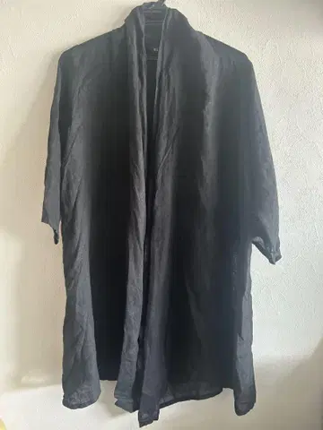 mizuiro ind 린넨 코트 겉옷