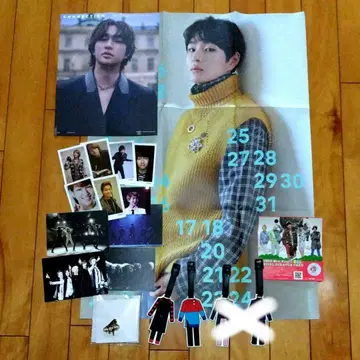 SHINee 오뉴 온유 포스터 택 핀 배지 카드