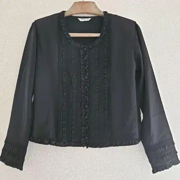 카네코 이사오 프릴 블라우스 블랙