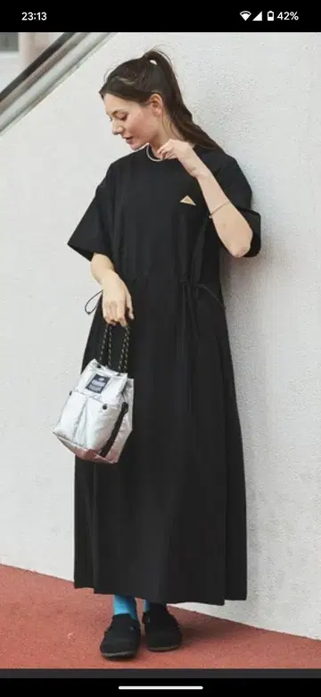 KELTY MONO-MART 별주 드로스트 디자인 스트레치 원피스