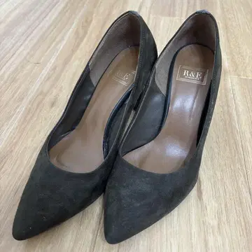R&E 다크 브라운 스웨이드