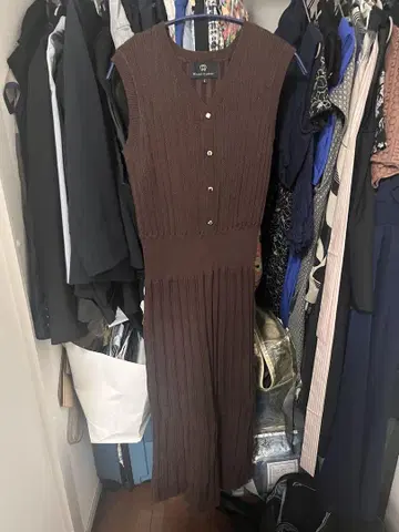 HEART CLOSET 브라운 니트 원피스 L