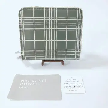 신상품 마가렛호웰 아이디어 접이식 지갑 천연 가죽