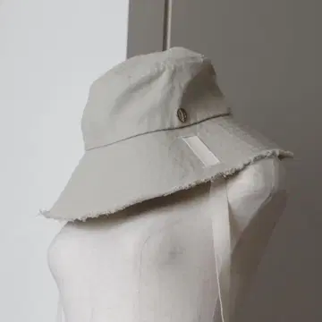 chapeaud' o 샤포도 오 데님 프린지 햇 베이지