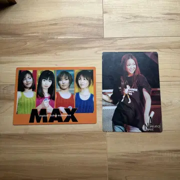 아무로 나미에 MAX 책받침 세트