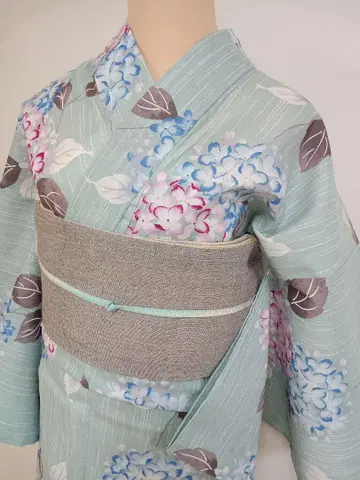면 린넨 유카타 톨 사이즈 화장 70cm