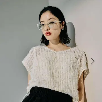 LEPSIM 뉘앙스 가라 레이시 프렌치 슬리브 튜닉