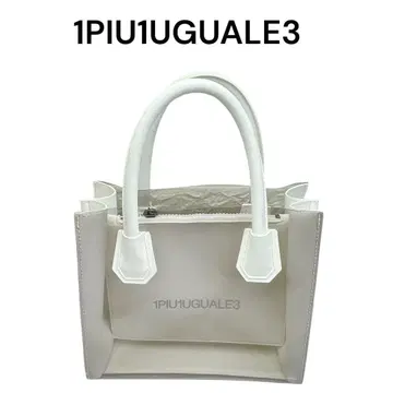 1PIU1UGUALE3 미니 토트 PVC 클리어 백
