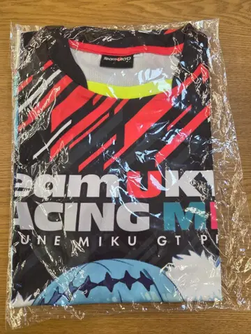 2018 Team UKYO Racing Miku Ver. XL 티셔츠