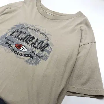 프룻 오브 더 룸 90's 빈티지 티셔츠 콜로라도 남성용 L