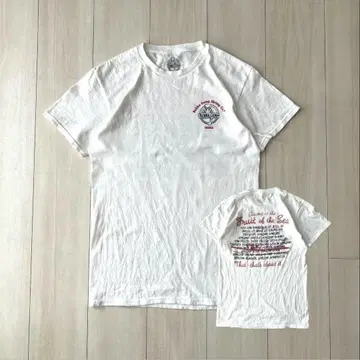 레어 BUBBA GUMP SHRIMP CO. 오사카 티셔츠 화이트 S