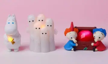 MOOMIN 미니어처 램프 Part3 가챠 3종