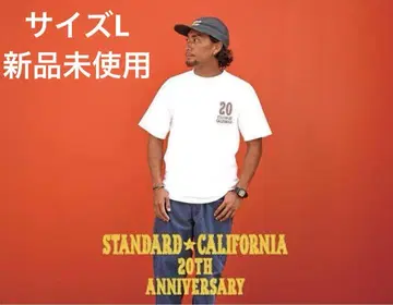 스탠다드 캘리포니아 20주년 티셔츠 화이트 사이즈 L 미사용 새상품