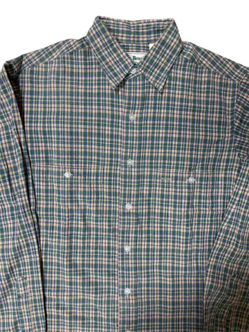 80's l.l.bean 80s 엘엘빈 체크 셔츠