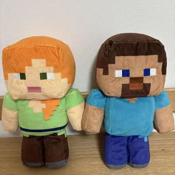 Minecraft 봉제 인형 2종 세트