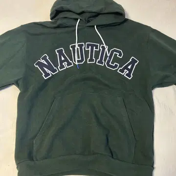 Nautica XL 다크 그린 후드티