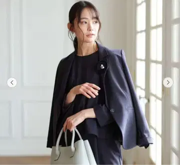 파우드레 테일러드 자켓 워셔블, 스트레치, 주름 방지