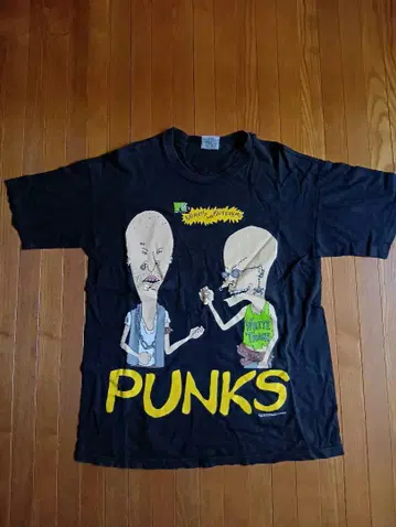 BEAVIS AND BUTT-HEAD 티셔츠 MTV Vintage
