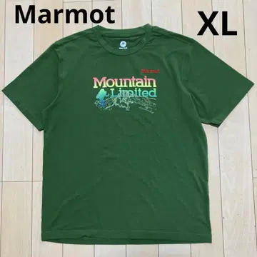 Marmot 마모트 티셔츠 반팔 티셔츠 그린 카키 XL 사이즈