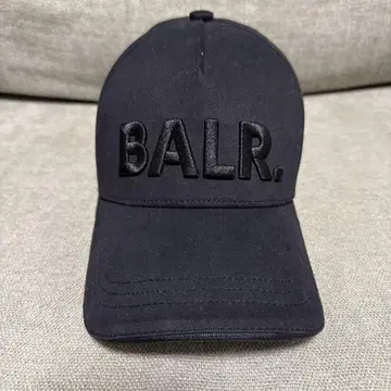 BALR. 블랙 야구 모자