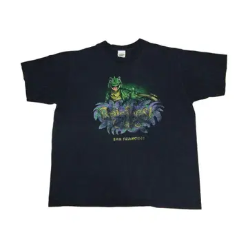 90s 빈티지 RAIN FOREST CAFE 수베니어 티셔츠 L