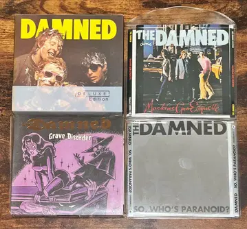 레어 단종 새상품급! THE DAMNED 오리지널 앨범 CD 5장 세트