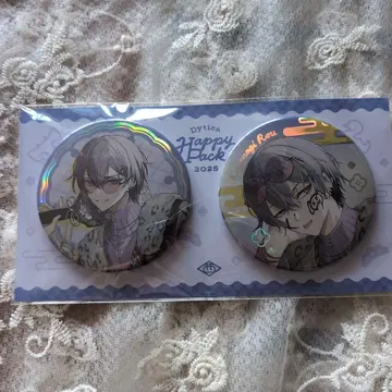 코야나기 로우 Dytica Happy Pack 2025 캔뱃지 2개 세트