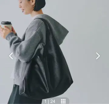 AULENTTI 가죽 토트백 북유럽 생활용품점 별주 블랙