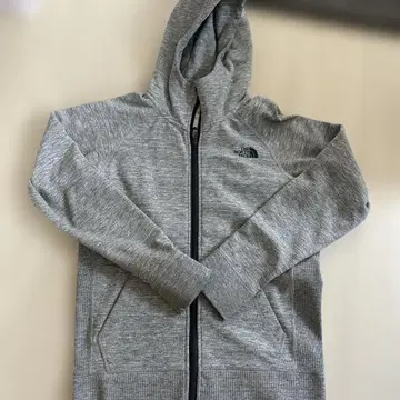 THE NORTH FACE 그레이 후드 부착 후드티 S