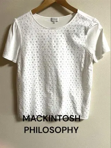 MACKINTOSH PHILOSOPHY 반팔 상의 화이트