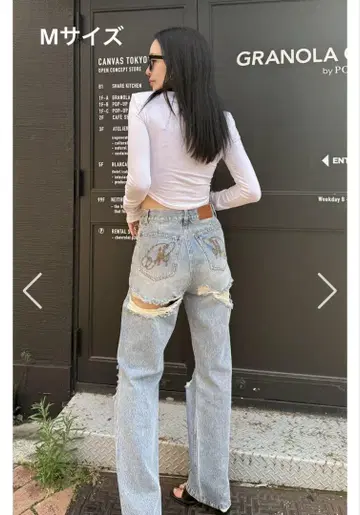 신상 mirror9 Marie damage denim