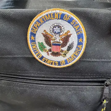 Department of State USA 국무부 보스턴 백 블랙