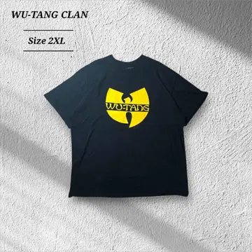 WU-TANGCLAN 우탕 클랜 뮤직 티셔츠 힙합 밴 T2XL