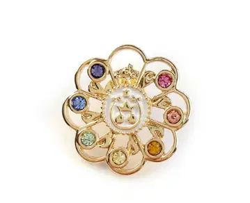 Magical Jewelry 오자마녀 도레미 리듬 탭 핀 배지