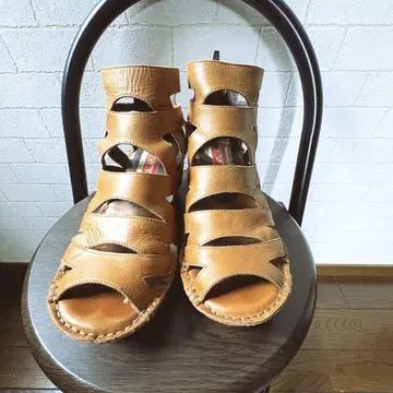 히나데이 그린 구르카 샌들 글래디에이터 S