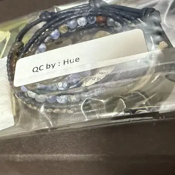 CHAN LUU 스톤 비즈 믹스 2줄 랩 팔찌
