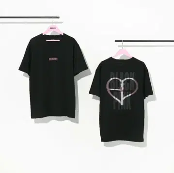BLACKPINK 하트 디자인 티셔츠 2025