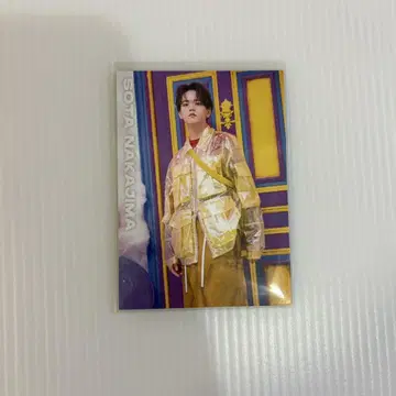 FANTASTICS 나카지마 소우타 트레이딩 카드